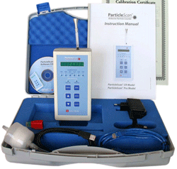 Laser particle counter